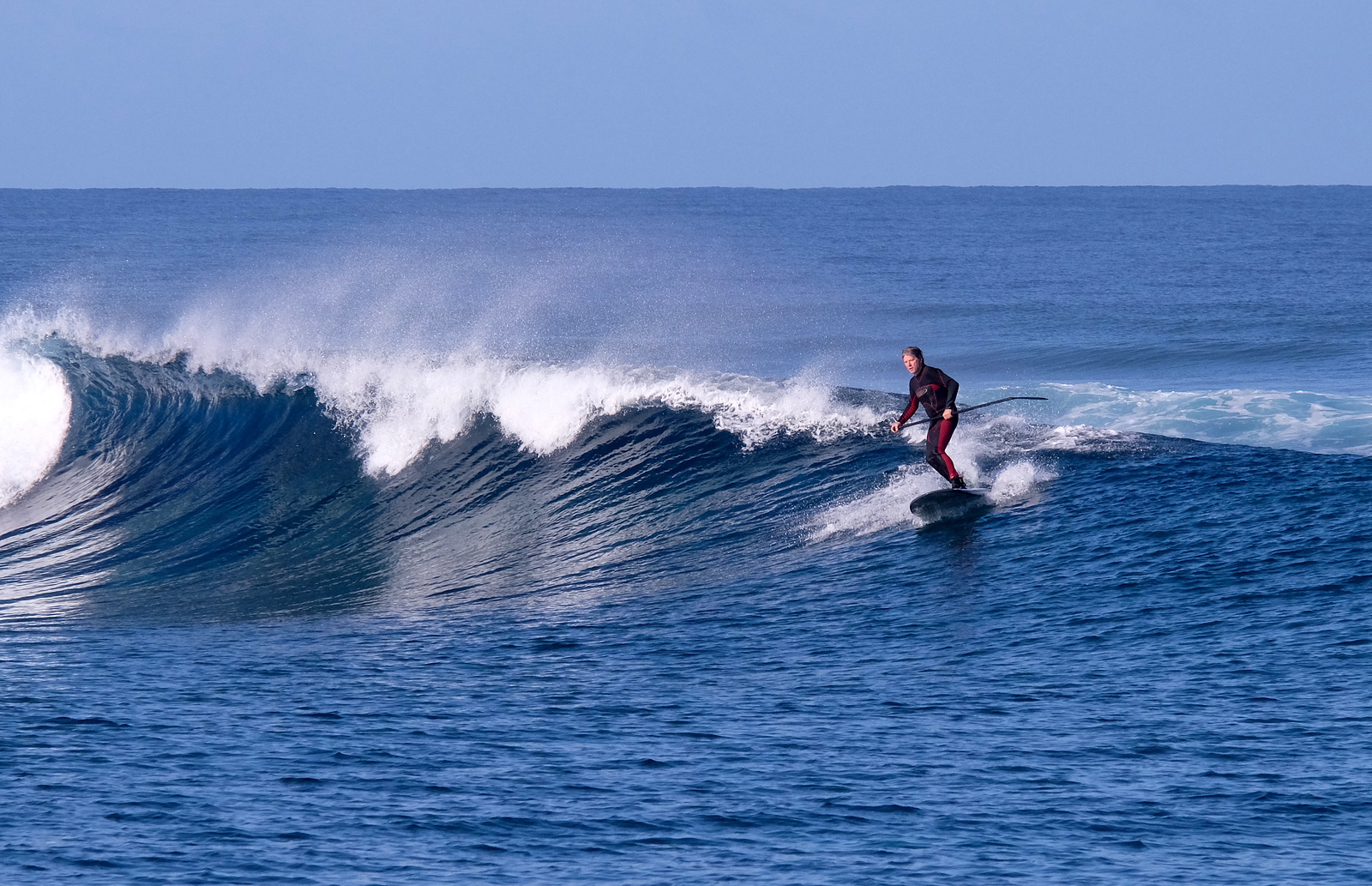 Light offshore, Ouano Lefts