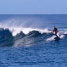 Light offshore, Ouano Lefts