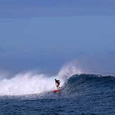 Lovely surf - 3 boats and 7 surfers out, St Vincent Left