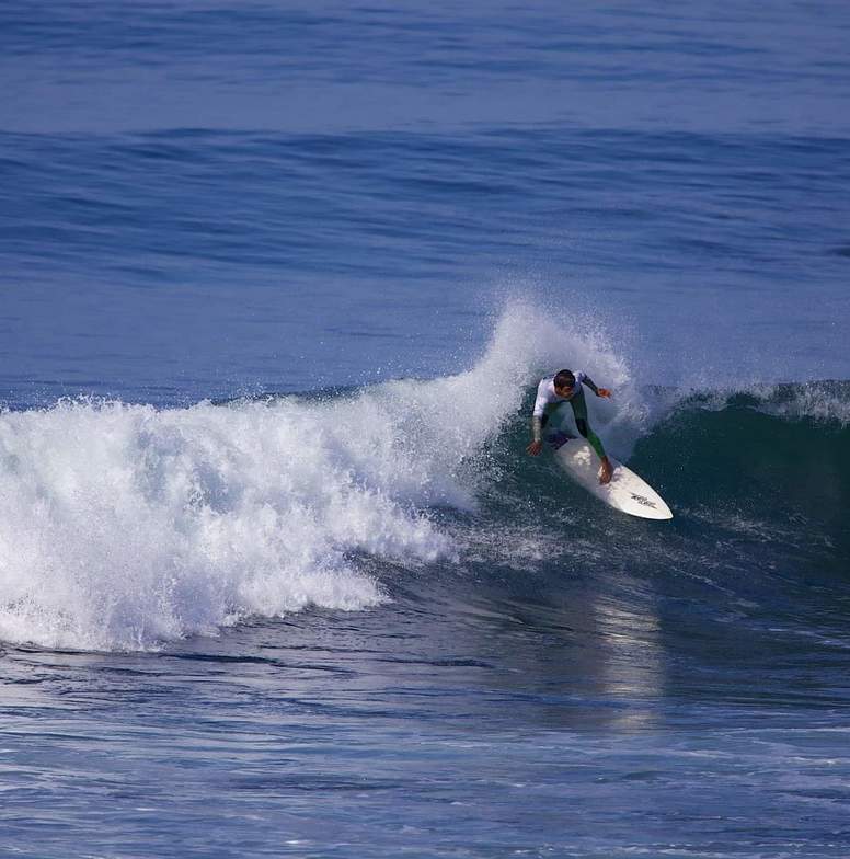 Brandon Garcia riding a couple of waves, Tijuana Sloughs