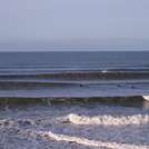 Lovely small autumn swell at Three Peaks, Llangennith