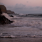 Low neap tide - it's just starting to work, Fall Bay Reef