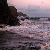 Low neap tide - it's just starting to work, Fall Bay Reef