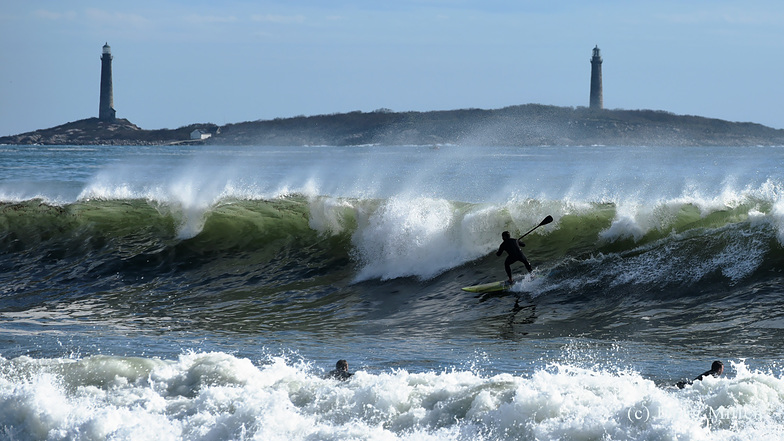 Long Beach surf break