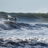 Big waves at the beach today, Good Harbor Beach