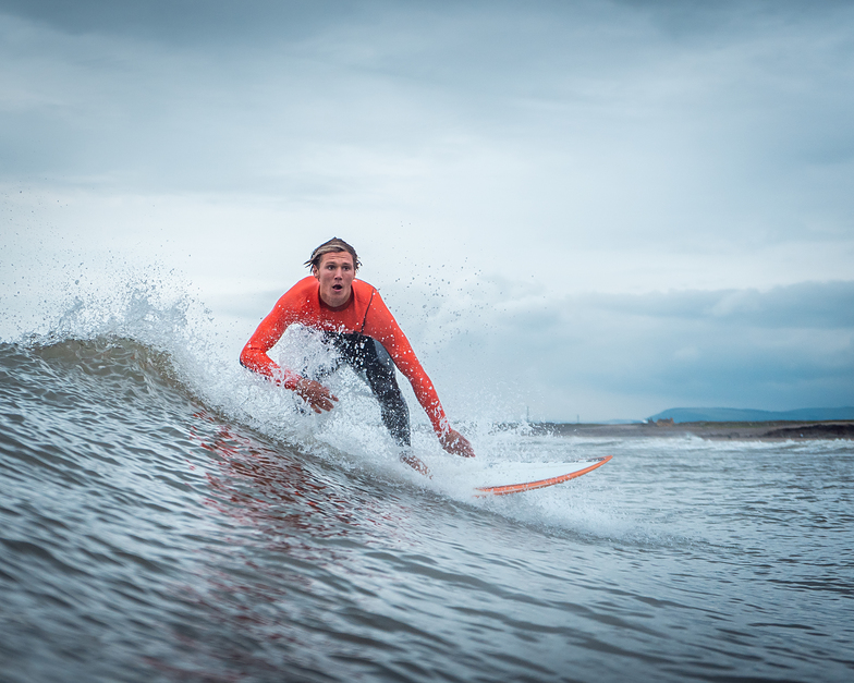 Rest Bay, South Wales surf