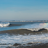 Ogmore River rainbow surf, Ogmore-by-Sea