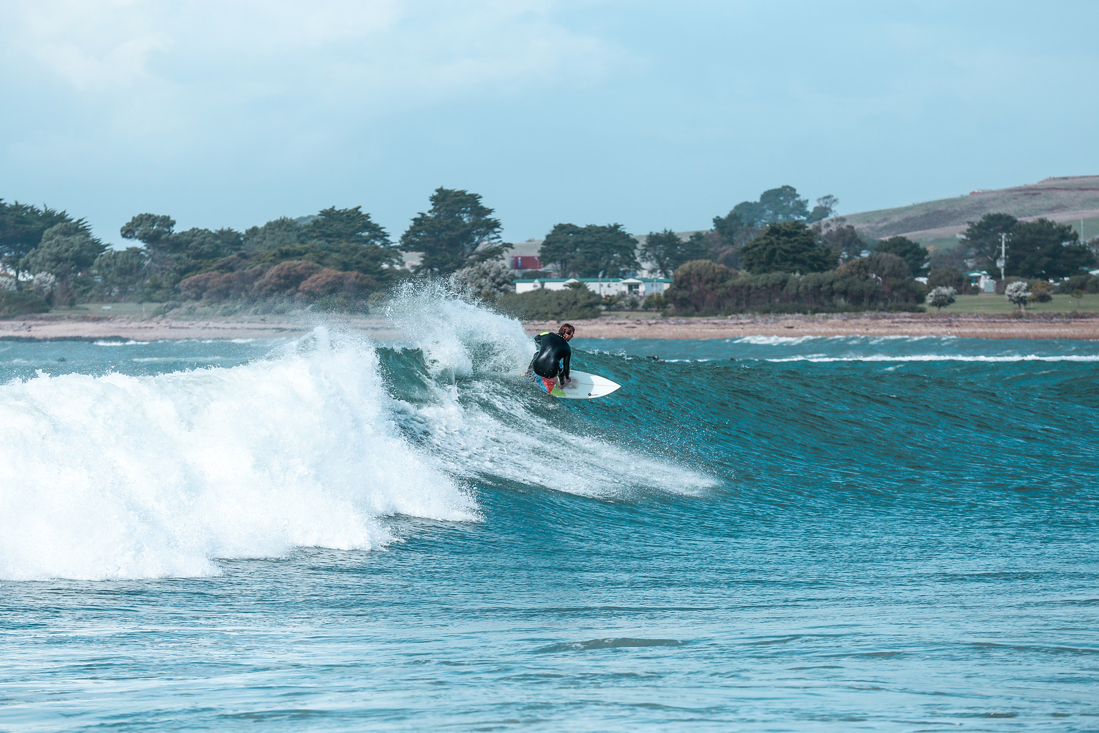 Surf the Mersey River Tas April 14th 2018, Devonport Rivermouth