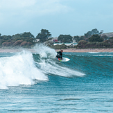 Surf the Mersey River Tas April 14th 2018, Devonport Rivermouth