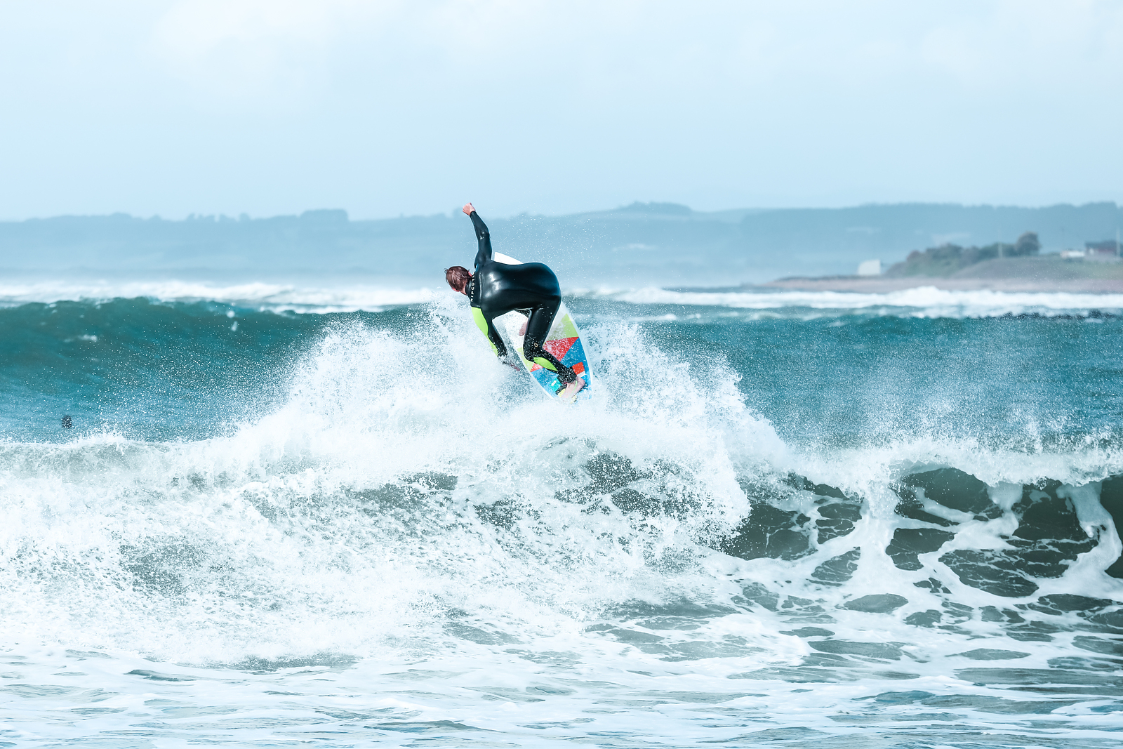 Surf the Mersey River Tas April 14th 2018, Devonport Rivermouth