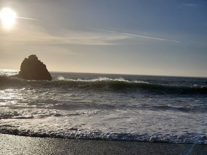 Navarro Rivermouth surf break