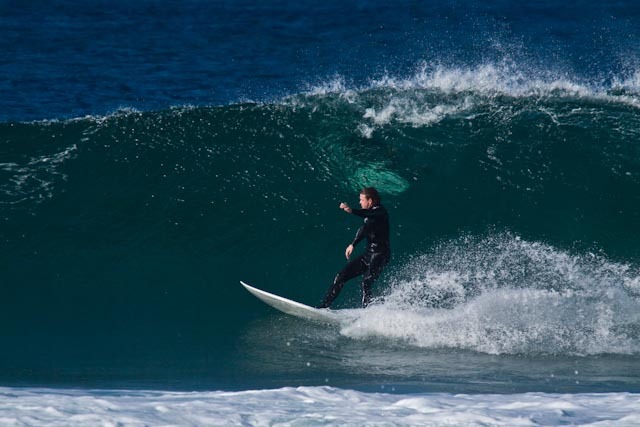 Surfing in Winkipop