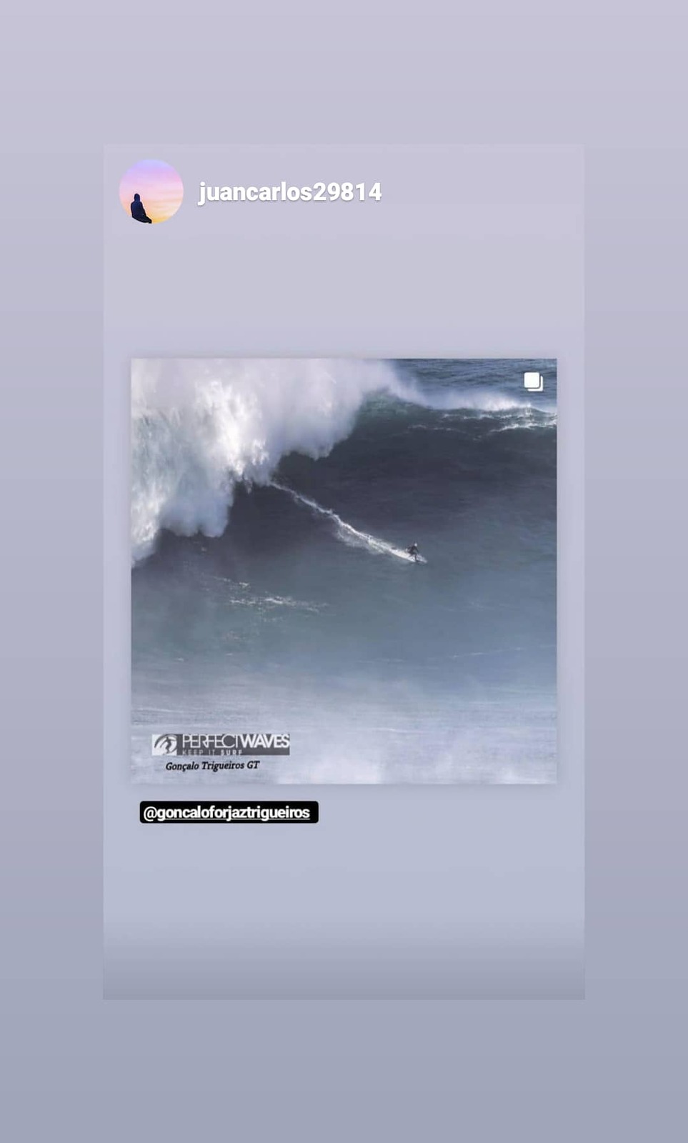 Gonçalo Forjaz Trigueiros photo, Nazare