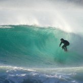 Sweet wave on the bank, Scarborough Beach