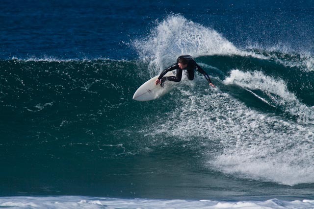 Surfing in Winkipop