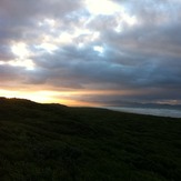 January sunrise, Sandy Point