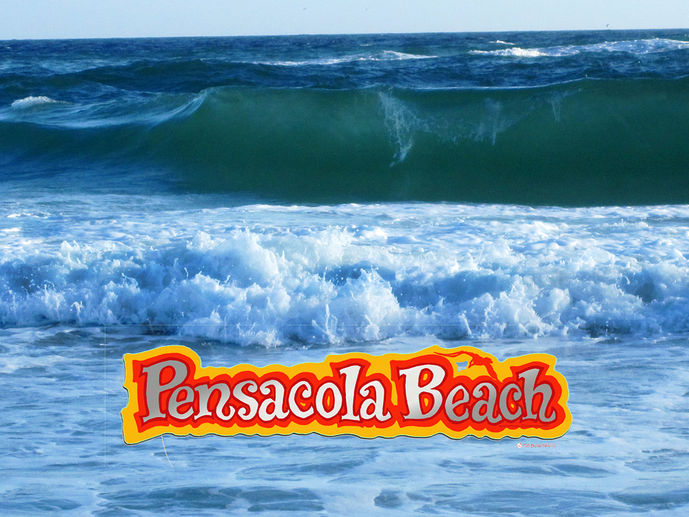 Pensacola Beach Decal