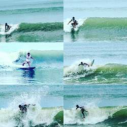 Surfista manabita Javier Zambrano, Punta Ballena photo