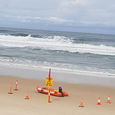 Bumpy storm swell today, Southport Main Beach