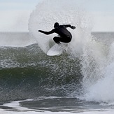 Winter storm swells., The Cove at Sandy Hook