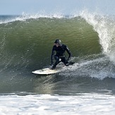 Winter storm swells., The Cove at Sandy Hook