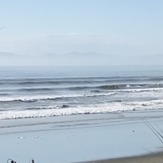 Standing room only, Waikuku Beach