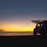 Gon fishing, Leithfield Beach