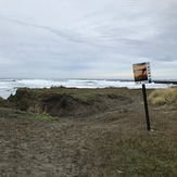 The jetty from the cliffs at Westhaven park, Westport-The Corner