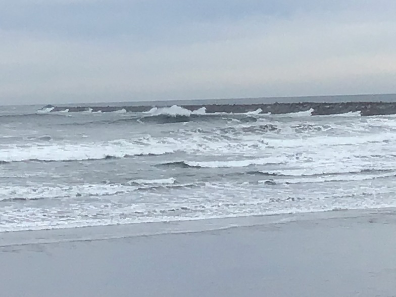 The jetty from the beach, Westport-The Corner