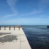 Aberystwyth main beach, Aberystwyth harbour trap