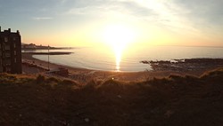 Aberystwyth main beach, Aberystwyth harbour trap photo