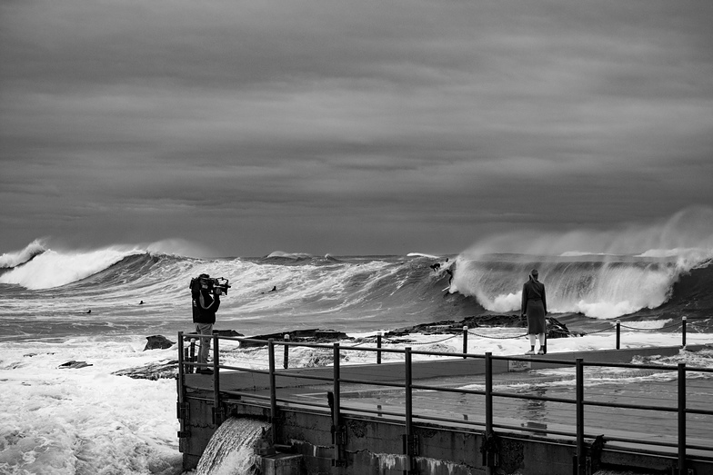 Autumn Storm swell, Dee Why Point