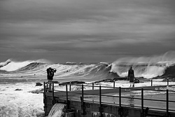 Autumn Storm swell, Dee Why Point photo