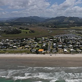 Waihi Beach SW towards airstrip.