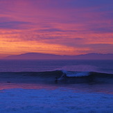 MIddle Peak Sunrise, Steamer Lane-Middle Peak