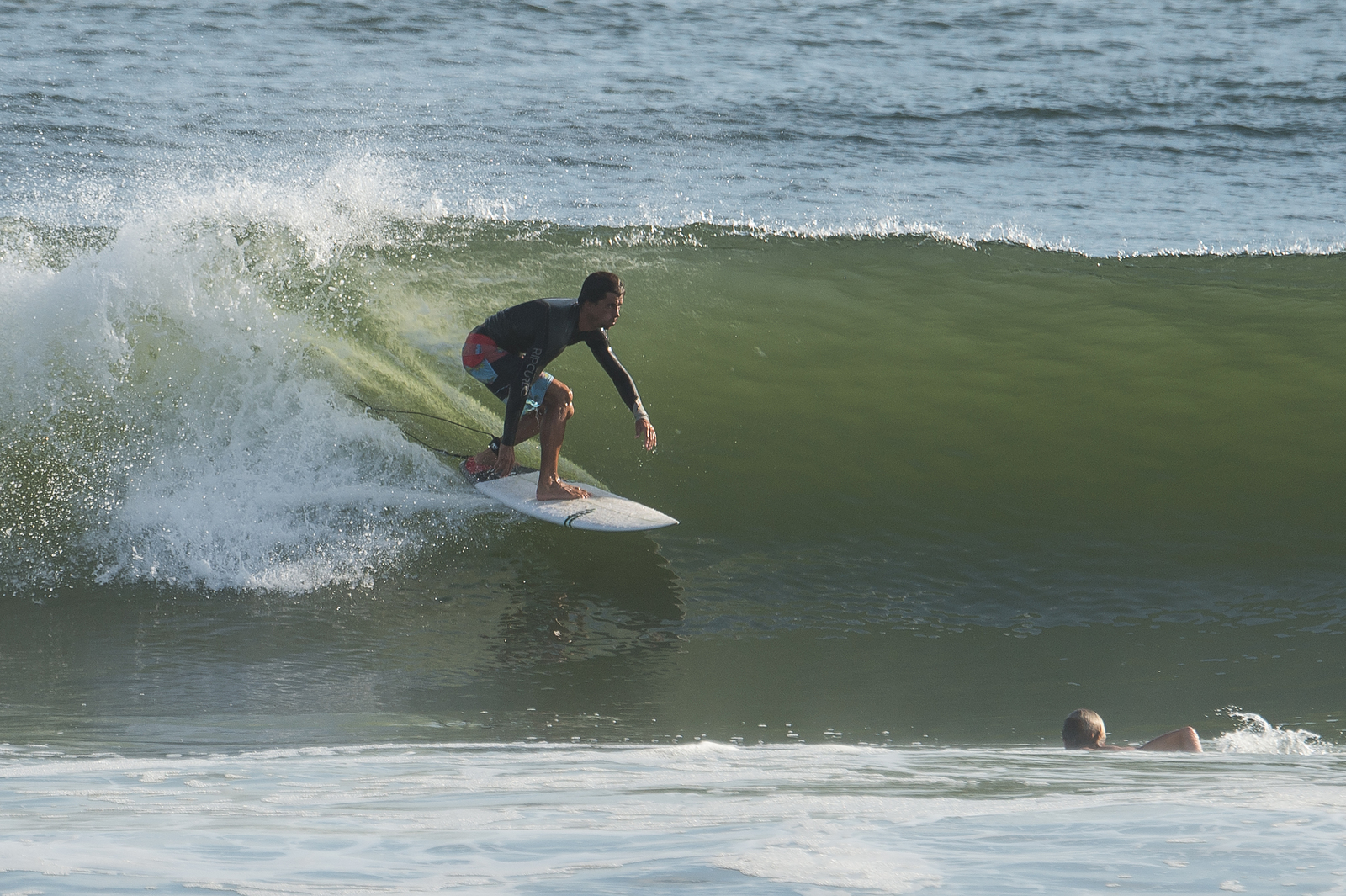 Left is the way to go today, Jupiter Inlet South Jetty
