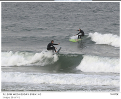 Austin and Robert, Matanzas Inlet photo