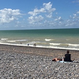 Midsummer windswell at Dieppe, Pourville