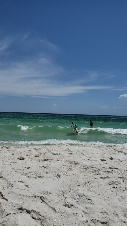 Little waves but the were still fun, Navarre Beach Pier