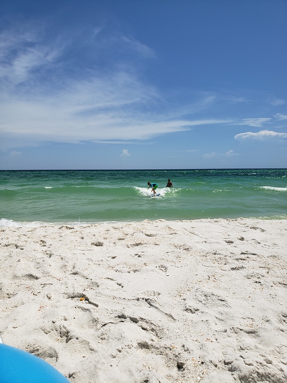 Little waves but the were still fun, Navarre Beach Pier