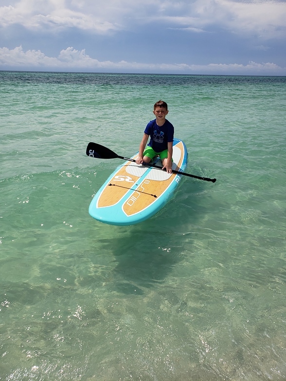 Little waves but the were still fun, Navarre Beach Pier