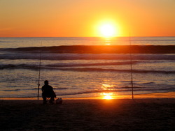 Sunset at Carmel Beach photo