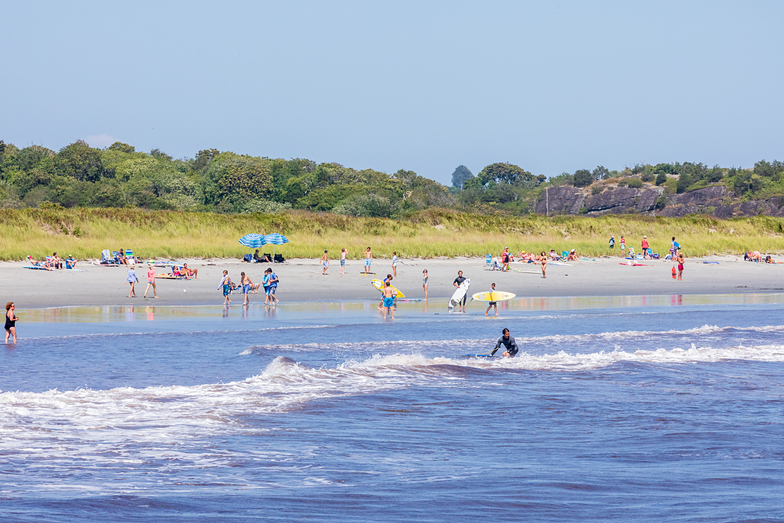 Beautiful day at Second Beach, Sachuest Beach (2nd Beach)