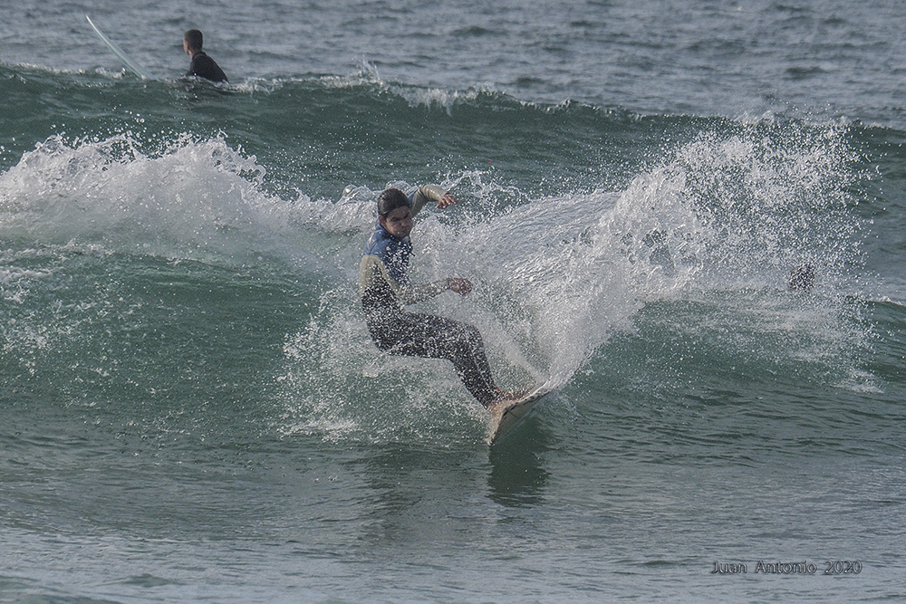 A por todas, Playa de Gros