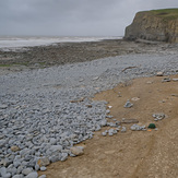 Southerndown, beach erosion