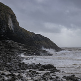 Storm Francis - August 2020, Southerndown