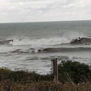 Small swell at high tide, La Sauzaie