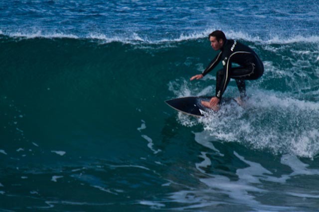 Surfing in Winkipop, Victoria Bay