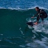 Surfing in Winkipop, Victoria Bay