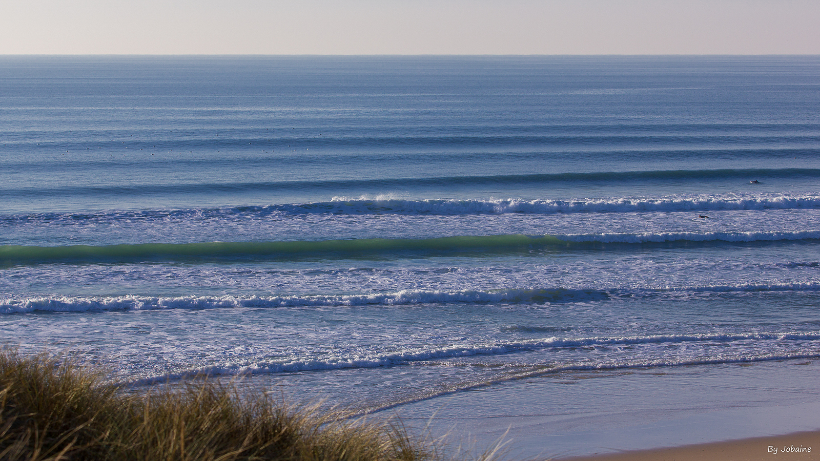 December surf, Le Porge